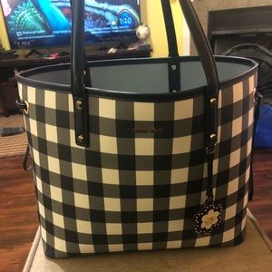 Micheal Kors Gingham Tote